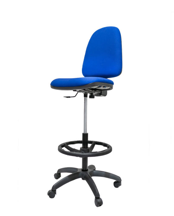 Tabouret B-line repose pied Chromé / plastic + base plastic